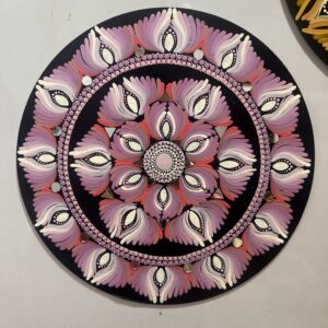 Pink theme Mandala art wall decor