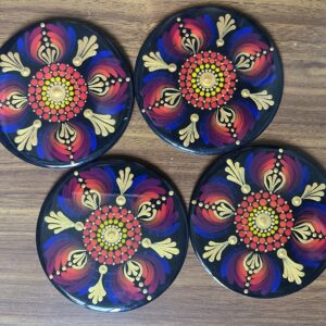 Mandala art Resin Coaster