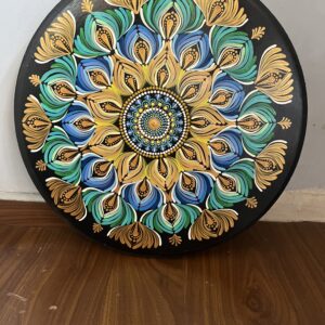 Peacock theme Mandala art