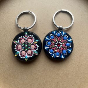 Mandala art Keychains