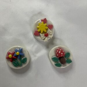 Clay fridge magnets